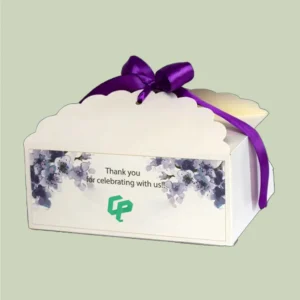 branded square boxes for cakes