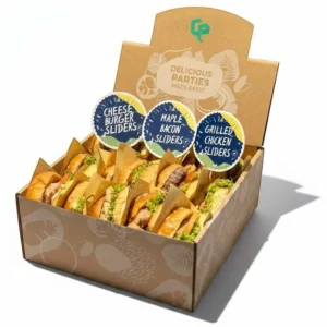 burger slider box