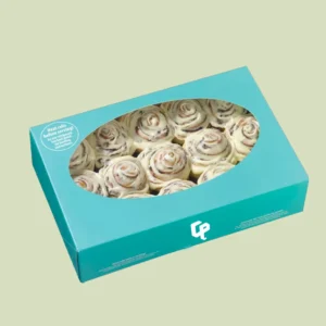 cinnamon roll packaging boxes
