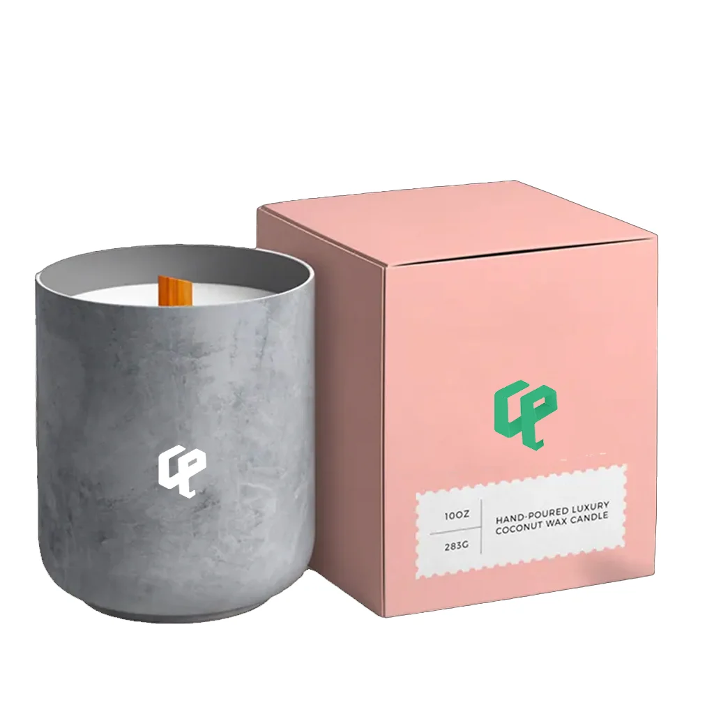 custom 50cl candle box packaging