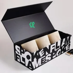 custom candle gift box packaging