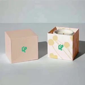 square candle box