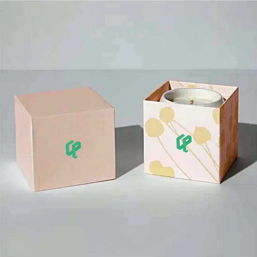square candle box